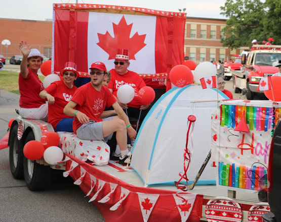 Canada Day parade